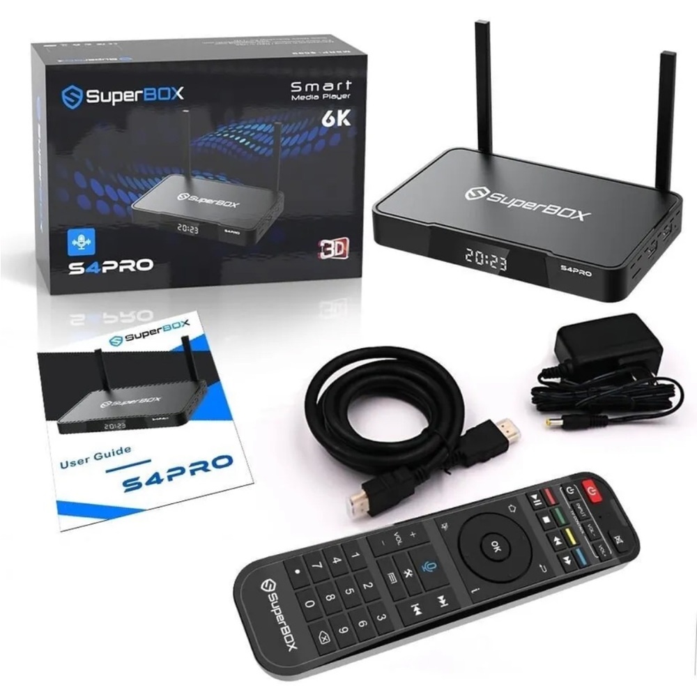 SuperBox S4 PRO Free Priority Mail Shipping